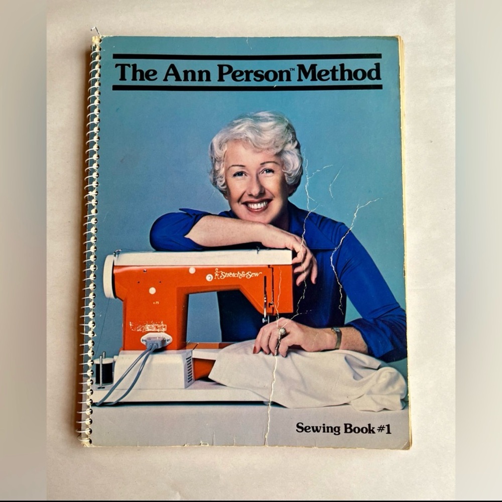 Vintage The Ann Person Method Sewing Book #1 Beginner